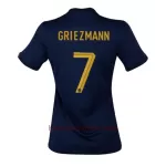 Koszulka Francja Antoine Griezmann 7 MŚ 2022 Domowa Damska