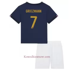 Koszulka Francja Antoine Griezmann 7 MŚ 2022 Domowa Dziecięca Koszulka Francja Antoine Griezmann 7 MŚ 2022 Domowa Dziecięca