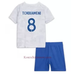 Koszulka Francja Aurelien Tchouaméni 8 MŚ 2022 Wyjazdowa Dziecięca Koszulka Francja Aurelien Tchouaméni 8 MŚ 2022 Wyjazdowa Dziecięca