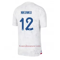 Koszulka Francja Christopher Nkunku 12 MŚ 2022 Wyjazdowa Koszulka Francja Christopher Nkunku 12 MŚ 2022 Wyjazdowa