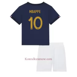 Koszulka Francja Kylian Mbappé 10 MŚ 2022 Domowa Dziecięca Koszulka Francja Kylian Mbappé 10 MŚ 2022 Domowa Dziecięca