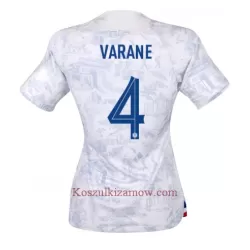 Koszulka Francja Raphael Varane 4 MŚ 2022 Wyjazdowa Damska Koszulka Francja Raphael Varane 4 MŚ 2022 Wyjazdowa Damska