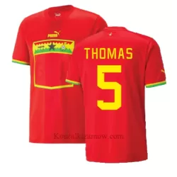 Koszulka Ghana Thomas Partey 5 MŚ 2022 Wyjazdowa Koszulka Ghana Thomas Partey 5 MŚ 2022 Wyjazdowa