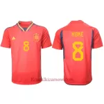 Koszulka Hiszpania Koke 8 MŚ 2022 Domowa