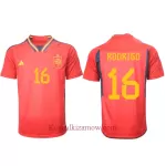 Koszulka Hiszpania Rodri Hernandez 16 MŚ 2022 Domowa