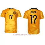 Koszulka Holandia Daley Blind 17 MŚ 2022 Domowa