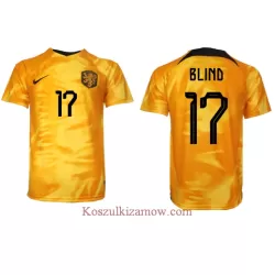 Koszulka Holandia Daley Blind 17 MŚ 2022 Domowa Koszulka Holandia Daley Blind 17 MŚ 2022 Domowa