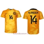 Koszulka Holandia Davy Klaassen 14 MŚ 2022 Domowa