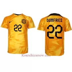 Koszulka Holandia Denzel Dumfries 22 MŚ 2022 Domowa Koszulka Holandia Denzel Dumfries 22 MŚ 2022 Domowa