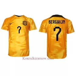 Koszulka Holandia Steven Bergwijn 7 MŚ 2022 Domowa Koszulka Holandia Steven Bergwijn 7 MŚ 2022 Domowa
