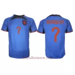 Koszulka Holandia Steven Bergwijn 7 MŚ 2022 Wyjazdowa