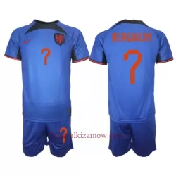 Koszulka Holandia Steven Bergwijn 7 MŚ 2022 Wyjazdowa Dziecięca Koszulka Holandia Steven Bergwijn 7 MŚ 2022 Wyjazdowa Dziecięca