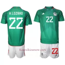 Koszulka Meksyk Hirving Lozano 22 MŚ 2022 Domowa Dziecięca Koszulka Meksyk Hirving Lozano 22 MŚ 2022 Domowa Dziecięca
