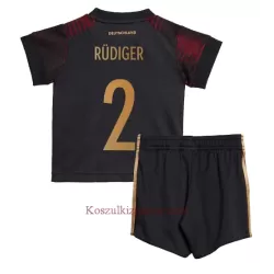 Koszulka Niemcy Antonio Rudiger 2 MŚ 2022 Wyjazdowa Dziecięca Koszulka Niemcy Antonio Rudiger 2 MŚ 2022 Wyjazdowa Dziecięca