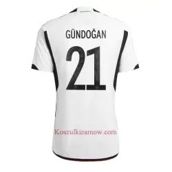 Koszulka Niemcy Ilkay Gündogan 21 MŚ 2022 Domowa Koszulka Niemcy Ilkay Gündogan 21 MŚ 2022 Domowa