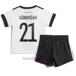 Koszulka Niemcy Ilkay Gündogan 21 MŚ 2022 Domowa Dziecięca Koszulka Niemcy Ilkay Gündogan 21 MŚ 2022 Domowa Dziecięca