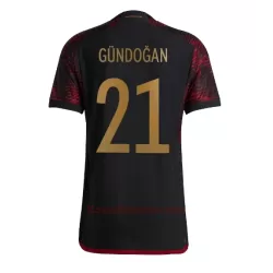 Koszulka Niemcy Ilkay Gündogan 21 MŚ 2022 Wyjazdowa Koszulka Niemcy Ilkay Gündogan 21 MŚ 2022 Wyjazdowa