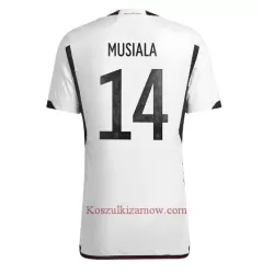 Koszulka Niemcy Jamal Musiala 14 MŚ 2022 Domowa Koszulka Niemcy Jamal Musiala 14 MŚ 2022 Domowa