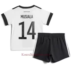 Koszulka Niemcy Jamal Musiala 14 MŚ 2022 Domowa Dziecięca Koszulka Niemcy Jamal Musiala 14 MŚ 2022 Domowa Dziecięca
