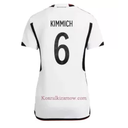 Koszulka Niemcy Joshua Kimmich 6 MŚ 2022 Domowa Damska Koszulka Niemcy Joshua Kimmich 6 MŚ 2022 Domowa Damska