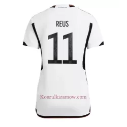 Koszulka Niemcy Marco Reus 11 MŚ 2022 Domowa Damska Koszulka Niemcy Marco Reus 11 MŚ 2022 Domowa Damska
