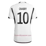 Koszulka Niemcy Serge Gnabry 10 MŚ 2022 Domowa