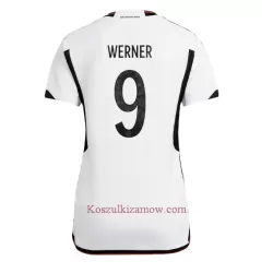 Koszulka Niemcy Timo Werner 9 MŚ 2022 Domowa Damska Koszulka Niemcy Timo Werner 9 MŚ 2022 Domowa Damska