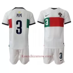Koszulka Portugalia Pepe 3 MŚ 2022 Wyjazdowa Dziecięca Koszulka Portugalia Pepe 3 MŚ 2022 Wyjazdowa Dziecięca