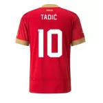 Koszulka Serbia Dusan Tadic 10 MŚ 2022 Domowa
