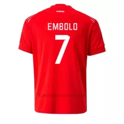 Koszulka Szwajcaria Breel Embolo 7 MŚ 2022 Domowa Koszulka Szwajcaria Breel Embolo 7 MŚ 2022 Domowa