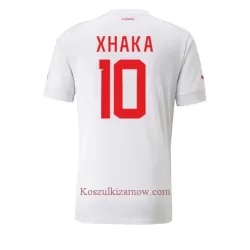 Koszulka Szwajcaria Granit Xhaka 10 MŚ 2022 Wyjazdowa Koszulka Szwajcaria Granit Xhaka 10 MŚ 2022 Wyjazdowa