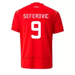 Koszulka Szwajcaria Haris Seferovic 9 MŚ 2022 Domowa Koszulka Szwajcaria Haris Seferovic 9 MŚ 2022 Domowa