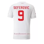 Koszulka Szwajcaria Haris Seferovic 9 MŚ 2022 Wyjazdowa