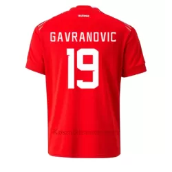 Koszulka Szwajcaria Mario Gavranovic 19 MŚ 2022 Domowa Koszulka Szwajcaria Mario Gavranovic 19 MŚ 2022 Domowa