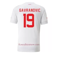 Koszulka Szwajcaria Mario Gavranovic 19 MŚ 2022 Wyjazdowa Koszulka Szwajcaria Mario Gavranovic 19 MŚ 2022 Wyjazdowa