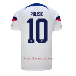 Koszulka USA Christian Pulisic 10 MŚ 2022 Domowa Koszulka USA Christian Pulisic 10 MŚ 2022 Domowa