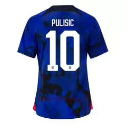 Koszulka USA Christian Pulisic 10 MŚ 2022 Wyjazdowa Damska Koszulka USA Christian Pulisic 10 MŚ 2022 Wyjazdowa Damska