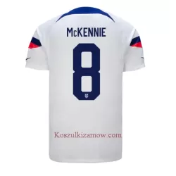 Koszulka USA Weston McKennie 8 MŚ 2022 Domowa Koszulka USA Weston McKennie 8 MŚ 2022 Domowa