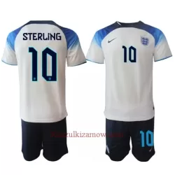 Koszulka Anglia Raheem Sterling 10 MŚ 2022 Domowa Dziecięca Koszulka Anglia Raheem Sterling 10 MŚ 2022 Domowa Dziecięca