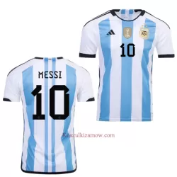 Koszulka Argentyna 3 Star Messi 10 MŚ 2022 Domowa Koszulka Argentyna 3 Star Messi 10 MŚ 2022 Domowa
