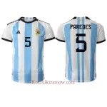 Koszulka Argentyna Leandro Paredes 5 MŚ 2022 Domowa