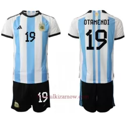 Koszulka Argentyna Nicolas Otamendi 19 MŚ 2022 Domowa Dziecięca Koszulka Argentyna Nicolas Otamendi 19 MŚ 2022 Domowa Dziecięca