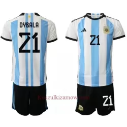 Koszulka Argentyna Paulo Dybala 21 MŚ 2022 Domowa Dziecięca Koszulka Argentyna Paulo Dybala 21 MŚ 2022 Domowa Dziecięca