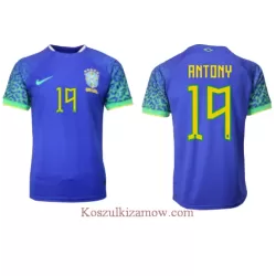 Koszulka Brazylia Antony 19 MŚ 2022 Wyjazdowa Koszulka Brazylia Antony 19 MŚ 2022 Wyjazdowa