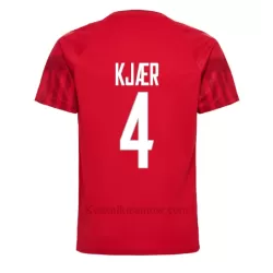 Koszulka Dania Simon Kjaer 4 MŚ 2022 Domowa Koszulka Dania Simon Kjaer 4 MŚ 2022 Domowa