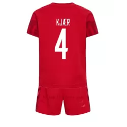 Koszulka Dania Simon Kjaer 4 MŚ 2022 Domowa Dziecięca Koszulka Dania Simon Kjaer 4 MŚ 2022 Domowa Dziecięca