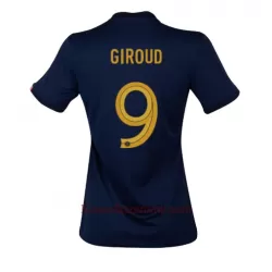 Koszulka Francja Olivier Giroud 9 MŚ 2022 Domowa Damska Koszulka Francja Olivier Giroud 9 MŚ 2022 Domowa Damska