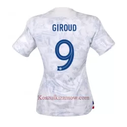 Koszulka Francja Olivier Giroud 9 MŚ 2022 Wyjazdowa Damska Koszulka Francja Olivier Giroud 9 MŚ 2022 Wyjazdowa Damska