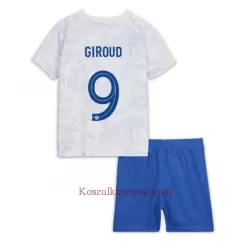 Koszulka Francja Olivier Giroud 9 MŚ 2022 Wyjazdowa Dziecięca Koszulka Francja Olivier Giroud 9 MŚ 2022 Wyjazdowa Dziecięca