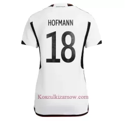 Koszulka Niemcy Jonas Hofmann 18 MŚ 2022 Domowa Damska Koszulka Niemcy Jonas Hofmann 18 MŚ 2022 Domowa Damska